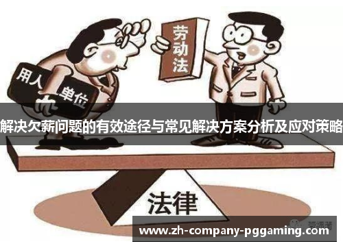 解决欠薪问题的有效途径与常见解决方案分析及应对策略